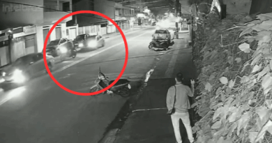 Motorista causa acidente, foge do local, e acaba preso em cidade do Norte do ES; veja vídeo