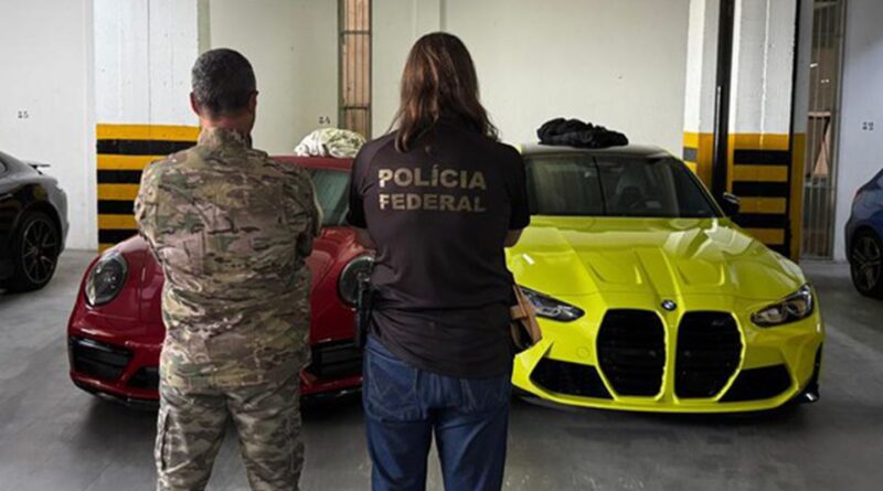 PF apreende veículos de luxo atribuídos ao Careca do INSS