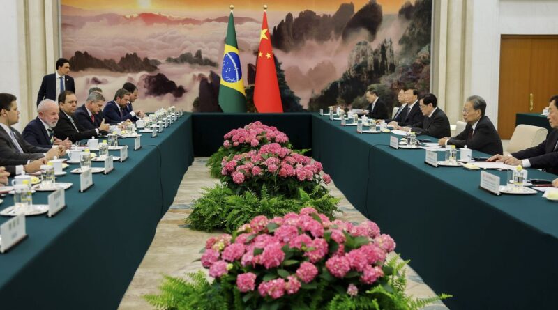 Parcerias com China beneficiarão infraestrutura e saúde, diz Lula