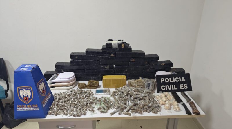 Polícia anuncia ter feito 'maior apreensão de drogas da história' de Vila Valério