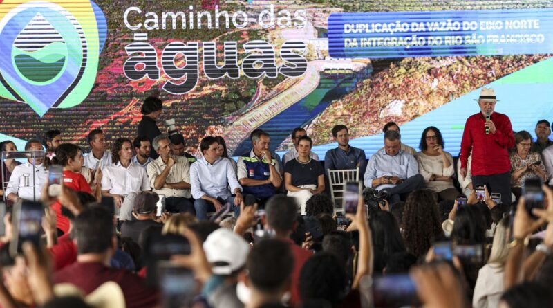 São Francisco: Lula autoriza duplicação de bombeamento do Eixo Norte
