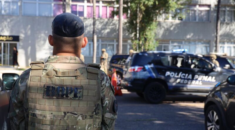 Tuta, Integrante do PCC, já está na Penitenciária Federal em Brasília