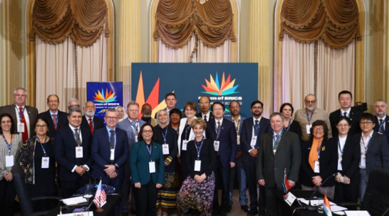 Academias de Ciências do Brics propõem rede de soluções para o clima