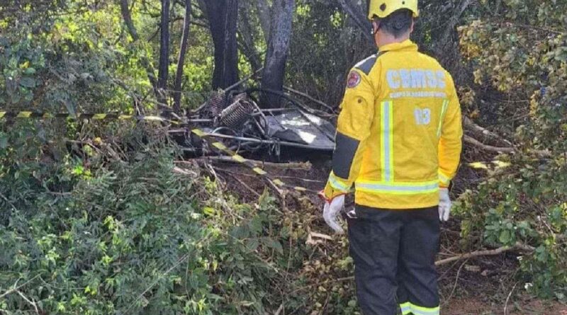 Anac investiga acidente de balão em Santa Catarina com oito mortos