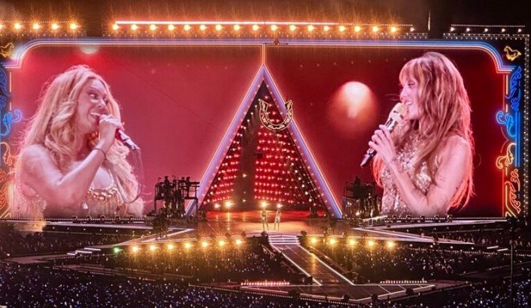 Beyoncé e Miley Cyrus cantam o feat “II Most Wanted” pela primeira vez em Paris; assista