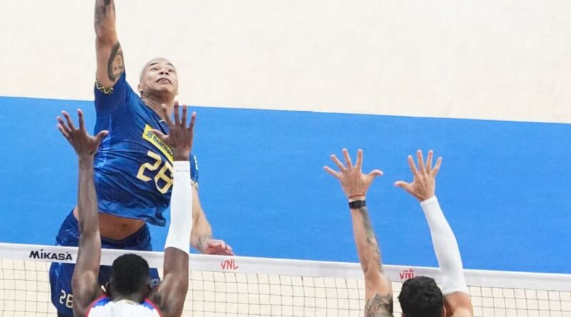 Brasil luta muito, mas é derrotado por Cuba na Liga das Nações