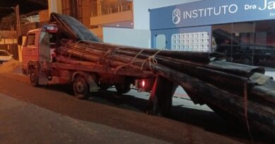 Como furto de lonas do SAAE de Guriri até o Chiado foi frustrado pela polícia em São Mateus