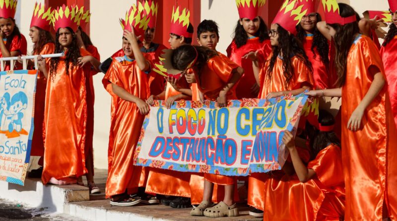 Crianças debatem mudanças climáticas em Goiás