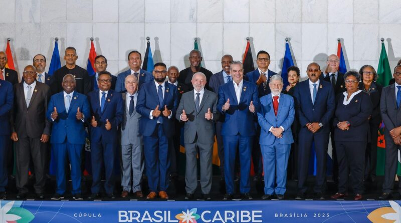 Cúpula Brasil-Caribe pede ações conjuntas contra crise climática