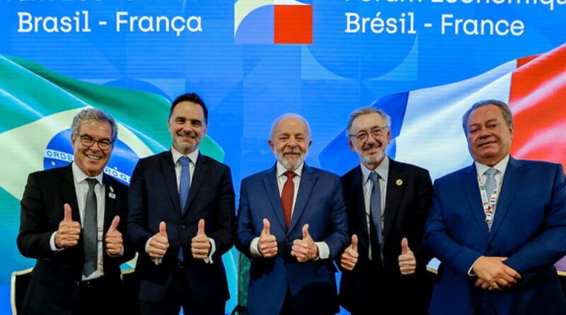 Empresários franceses prometem a Lula investir R$ 100 bi no Brasil