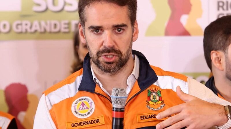 Governador gaúcho pede que populações deixem áreas de risco 