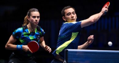 Hugo Calderano e Bruna Takahashi vão à final de torneio na Eslovênia
