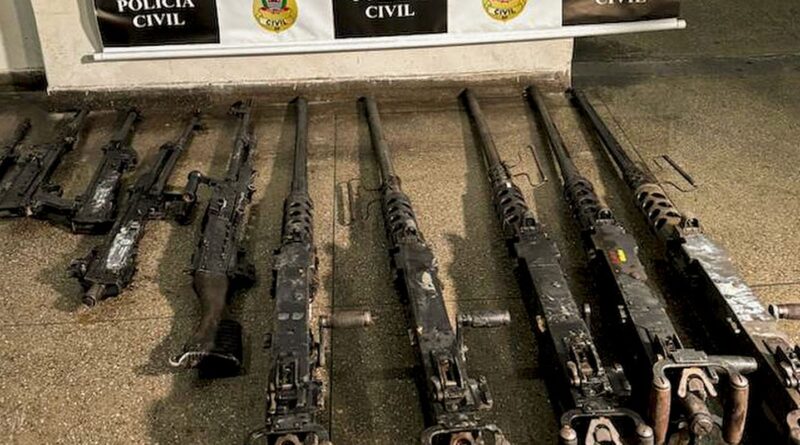 Justiça Militar condena nove pessoas por furto de arsenal do Exército