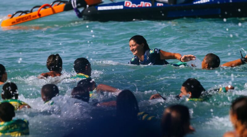 Luana Silva para em australiana e é vice-campeã em Saquarema