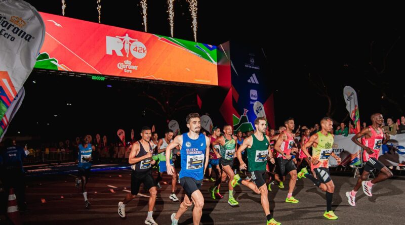 Maratona do Rio termina com recorde de inscrições e vitórias inéditas