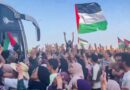 Milhares de ativistas marcham a Gaza para romper bloqueio de Israel