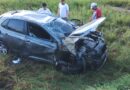 Mulher morre após carro capotar em trevo de cidade do Norte do ES