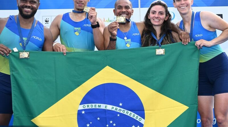 Remo: Brasil fecha etapa de Varese da Copa do Mundo com três medalhas