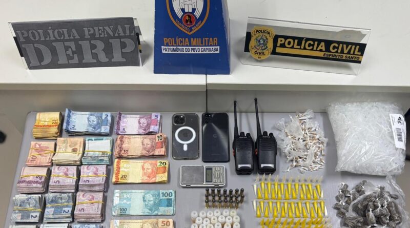 Três pessoas são presas e drogas são apreendidas em operação das forças de segurança em Jaguaré