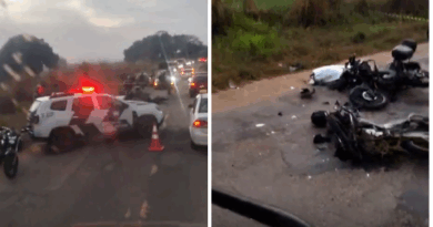 Viagem de moto para conhecer tirolesa acaba em morte em acidente em Pancas