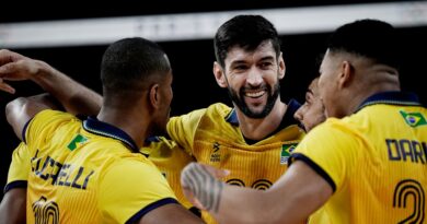 Vôlei: renovada, seleção masculina estreia 4ª feira na Liga das Nações