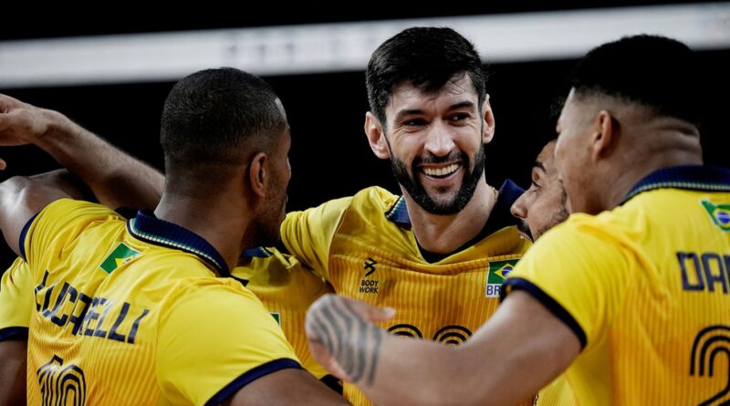 Vôlei: renovada, seleção masculina estreia 4ª feira na Liga das Nações