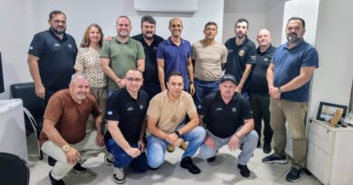 vereadores de são gabriel da palha recebem novo delegado da polícia civil