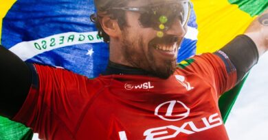 Yago Dora é campeão em Trestles, palco do surfe em Los Angeles 2028