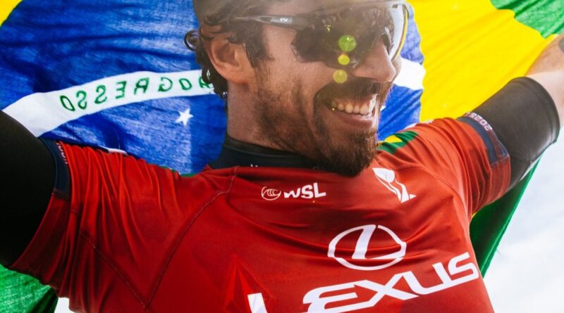 Yago Dora é campeão em Trestles, palco do surfe em Los Angeles 2028
