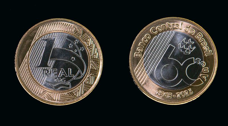Banco Central lança moeda comemorativa de R$ 1 pelos 60 anos do órgão