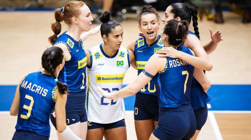 Brasil bate Bulgária e avança à fase final da Liga das Nações de Vôlei