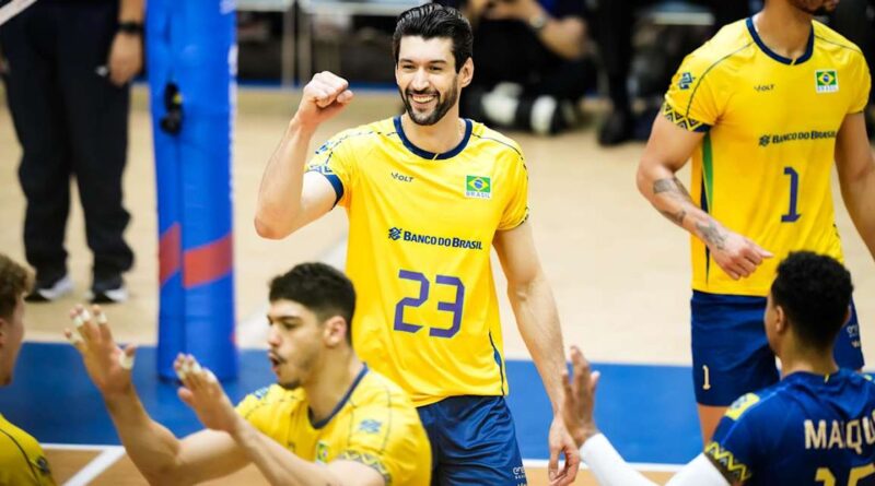 Brasil derrota Argentina e segue líder na Liga das Nações Masculina
