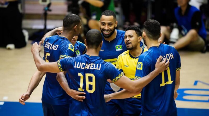 Brasil derrota Turquia e segue na liderança isolada da Liga das Nações