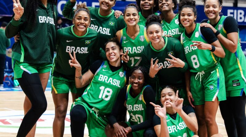 Brasil fecha primeira fase da AmeriCupW com 100% de aproveitamento