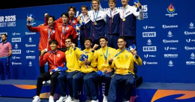Brasil leva medalha na natação, a 1ª nos Jogos Mundiais Universitários