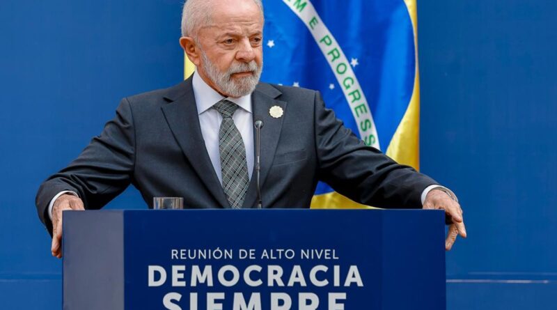 Democracia corre risco como no período nazista, diz Lula