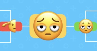 Emoji de rosto com olheiras é eleito o mais representativo de 2025