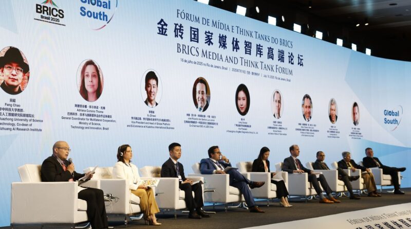 Fórum de Mídia do Brics discute cooperação na comunicação e IA