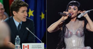 Justin Trudeau, ex-primeiro-ministro do Canadá, curte show de Katy Perry no país
