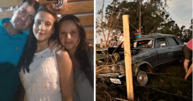 Pai, mãe e filha morrem em grave acidente de carro na ES 130 em Nova Venécia