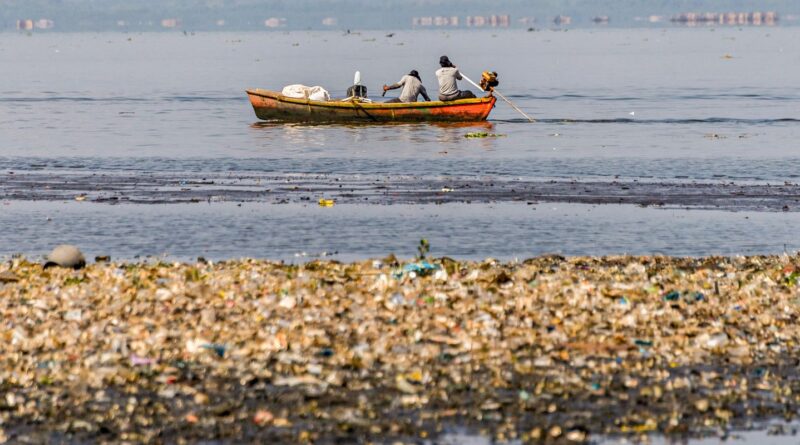 Pescadores tiram 46 toneladas de lixo em baias de Guanabara e Sepetiba