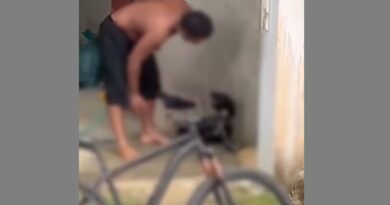 Policial é flagrado batendo em cachorro e termina preso – Portal Momento