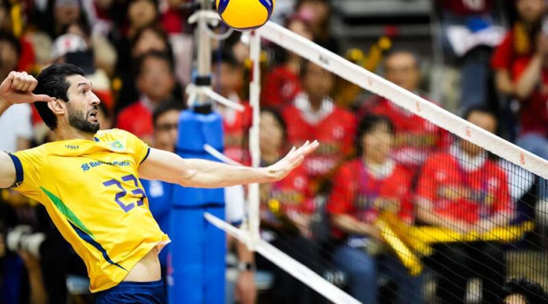 Seleção masculina de vôlei mira ponta da 1ª fase da Liga das Nações