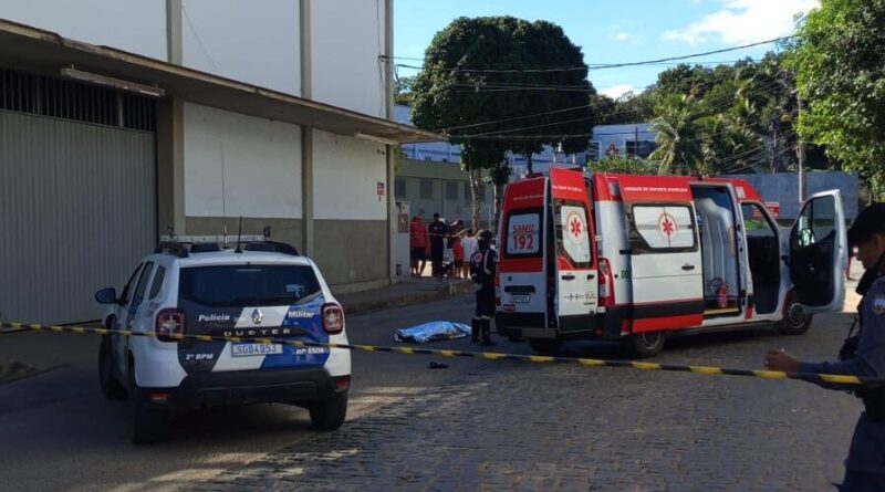 Vídeo mostra assassinato em Nova Venécia; polícia identifica vítima e prende suspeito