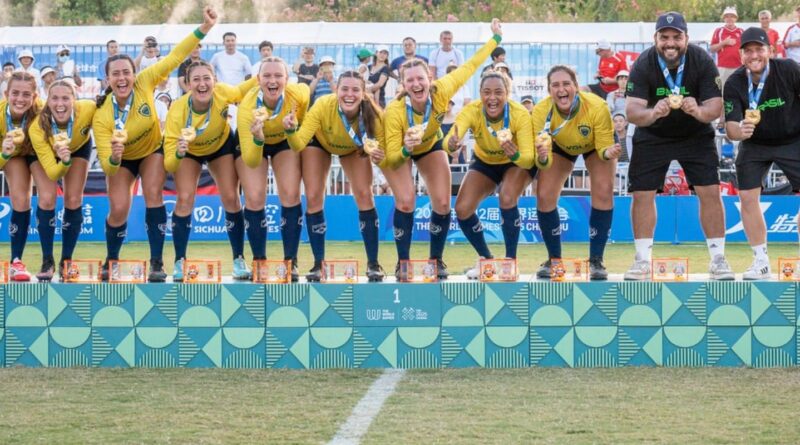 Brasil é campeão masculino e feminino de punhobol nos Jogos Mundiais