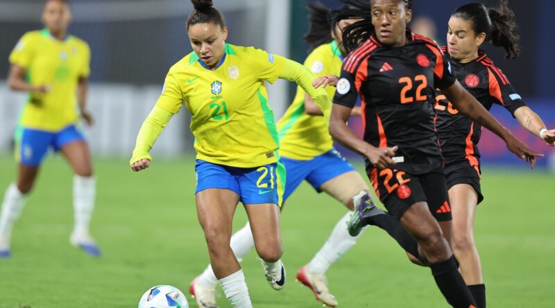 Brasil encara Colômbia em busca do 9º título da Copa América Feminina