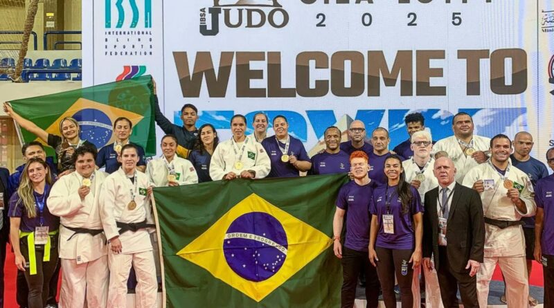 Brasil fecha Grand Prix de judô paralímpico da IBSA com título geral