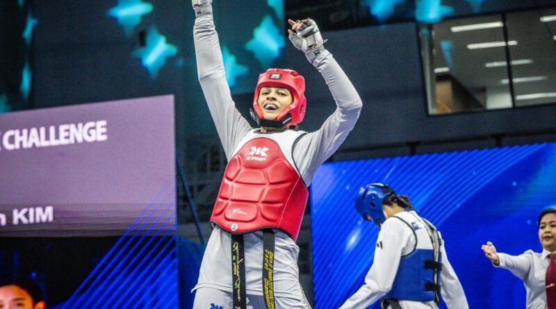 Brasileira supera campeã olímpica e vence Grand Prix de taekwondo