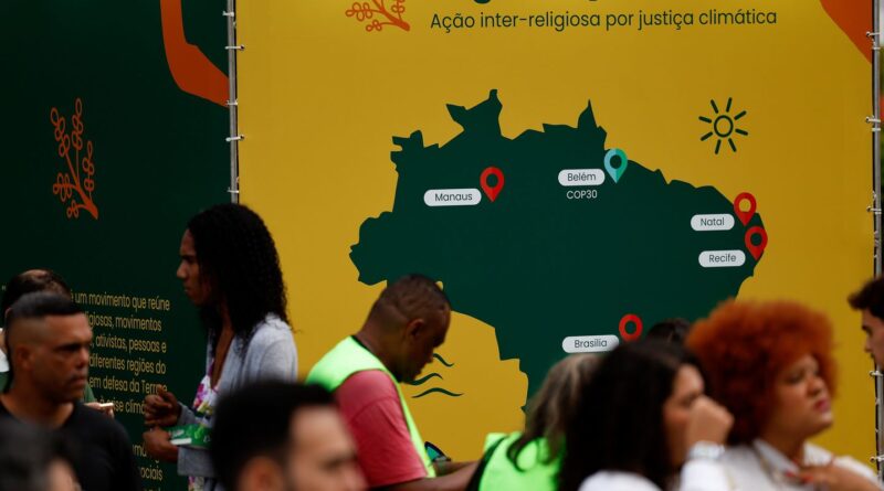 Com COP30 no Brasil, vigília religiosa pede conscientização ambiental