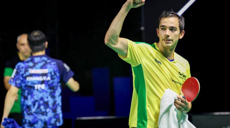 Hugo Calderano quer vaga na semifinal em Foz do Iguaçu